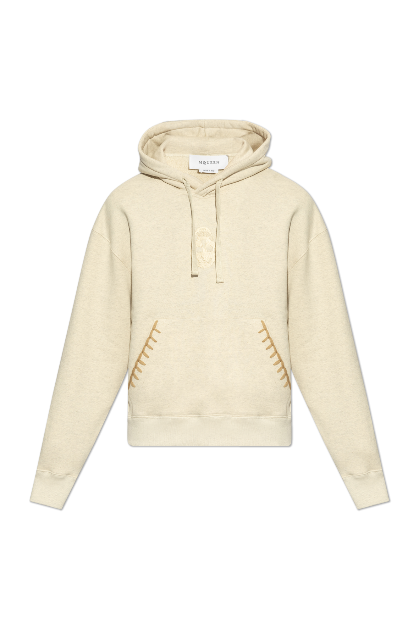 パーカー・フーディ ALEXANDER MCQUEEN Men Hoodies 829321 Q1BDL9009 Beige Alexander McQueen Hoodie | italist